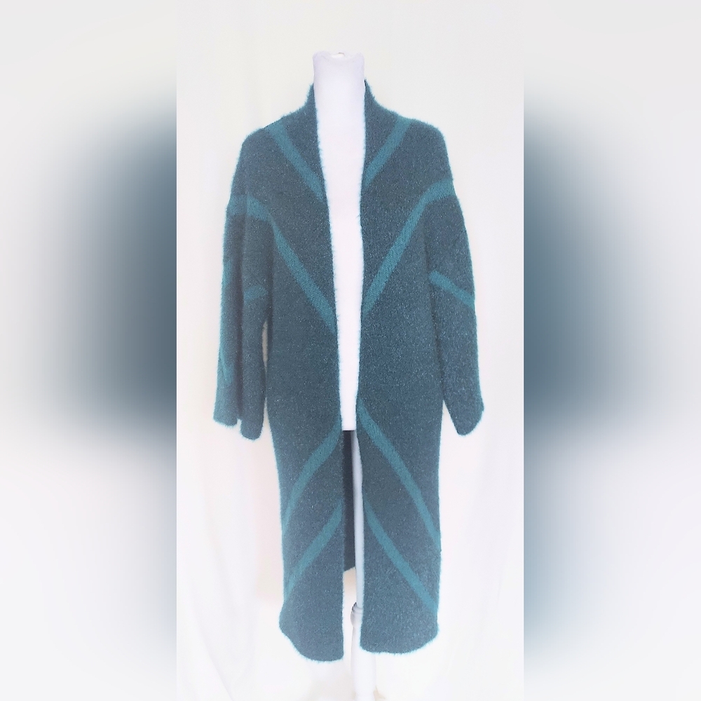 Steve Madden Long Sweater Cardigan One Size Fits Most Aztec Pattern